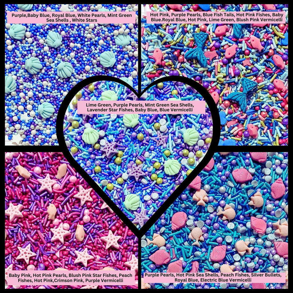 Confect Under the Sea Sprinkles for Decorations 06 | Grocsy
