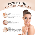 Nuerma Science Coconut Cold Cream For Winters To Repair Dry & Damaged Skin | Grocsy