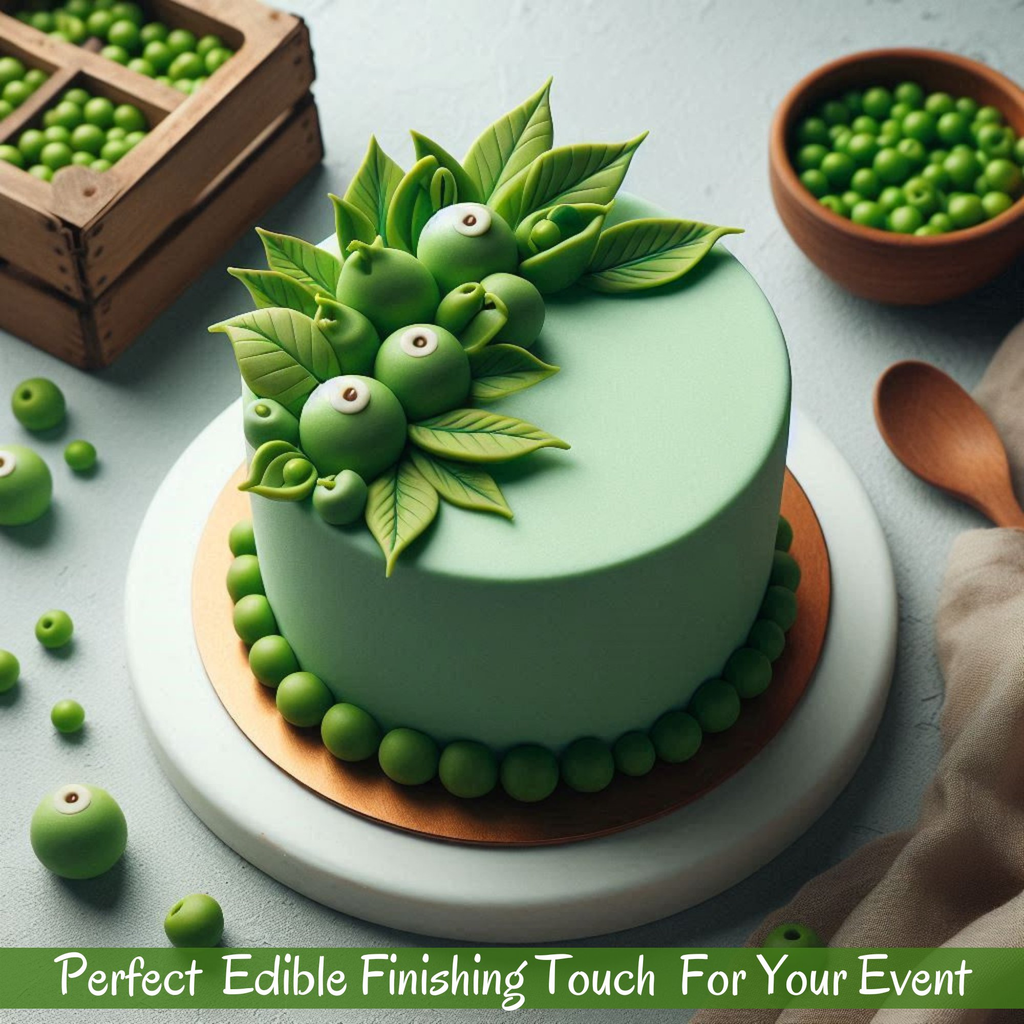 Confect Pea Green Fondant | Edible Sugarpaste | Grocsy
