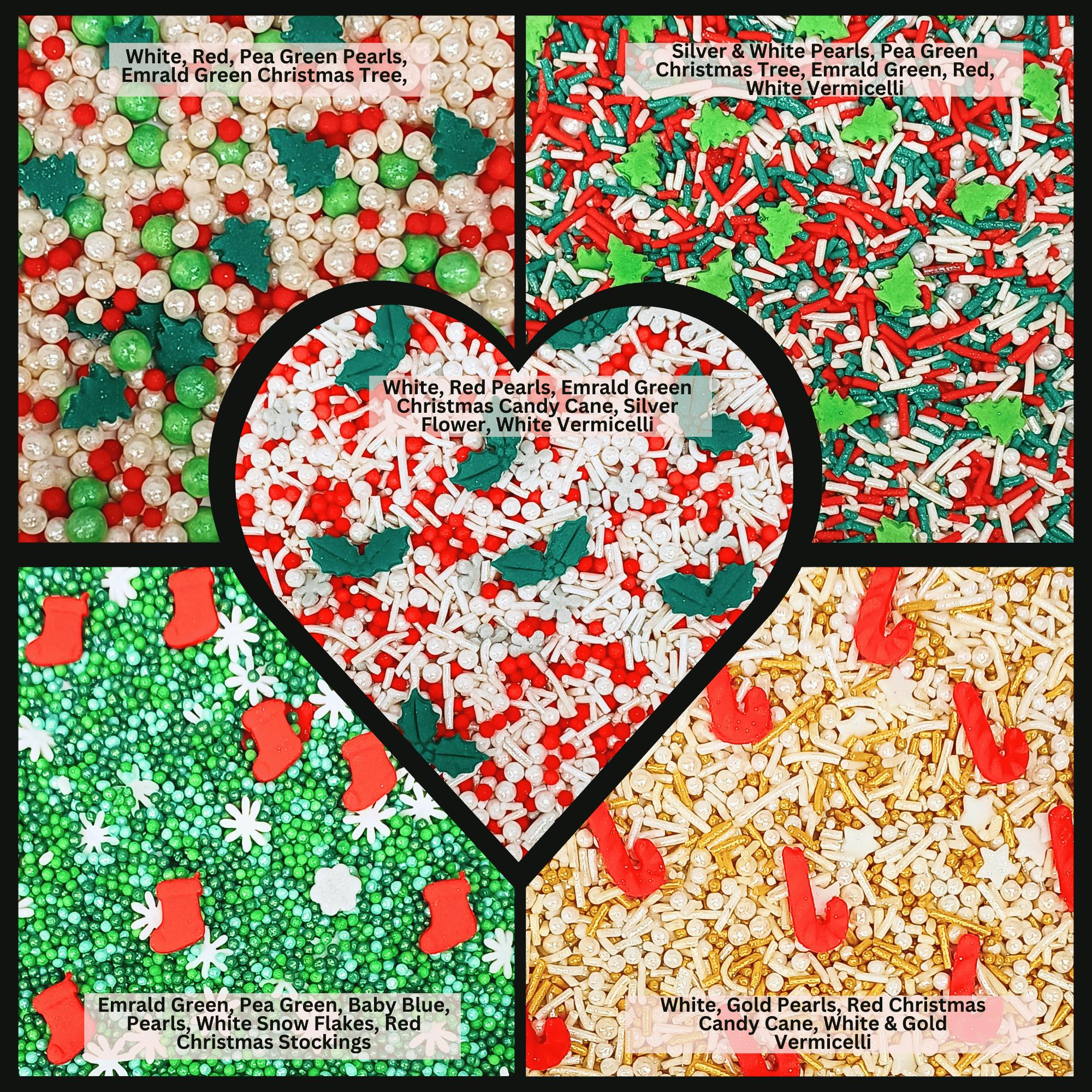 Confect Christmas Sprinkles CH Multipack 25 | Grocsy
