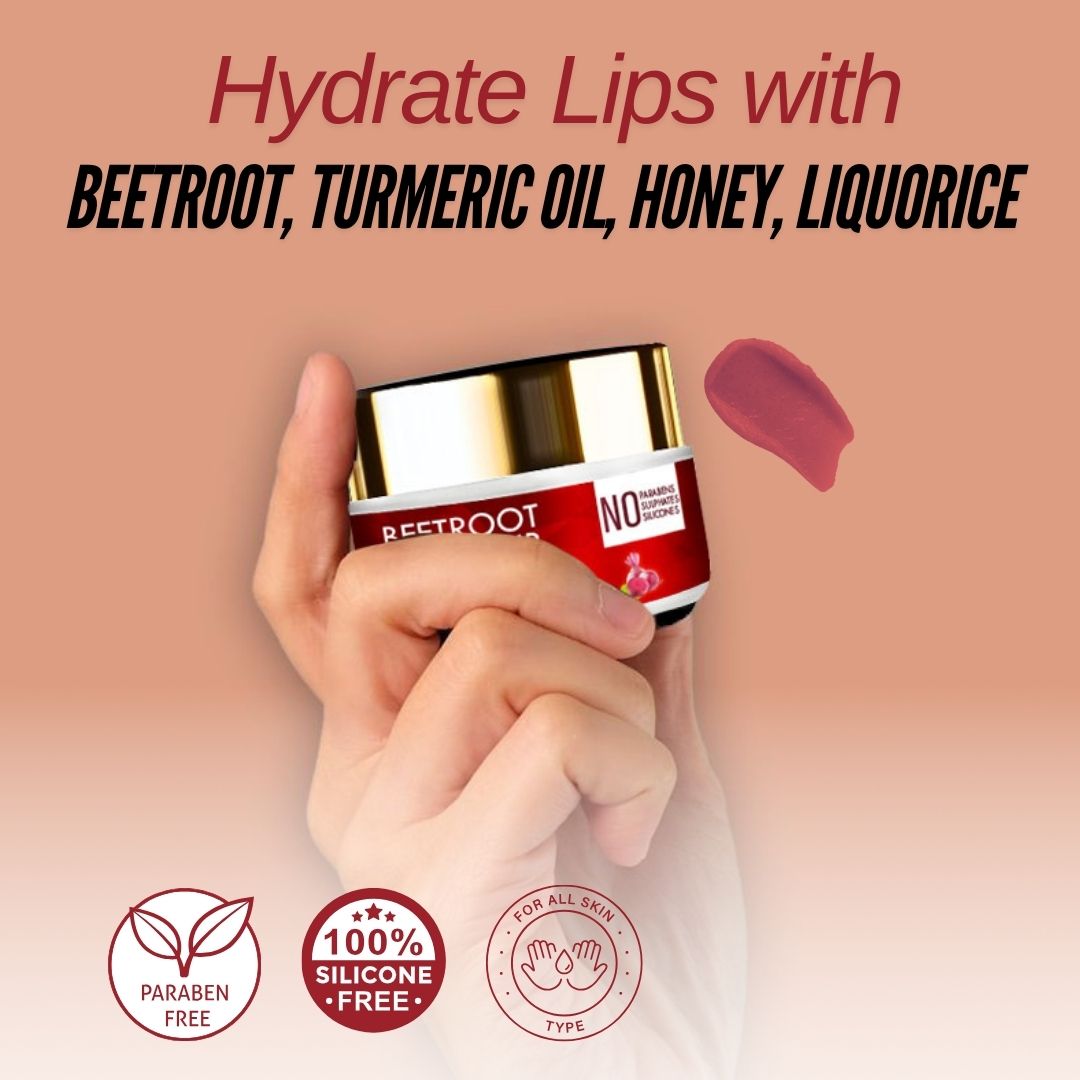 Samisha Beetroot Lip Lightening Scrub | Grocsy
