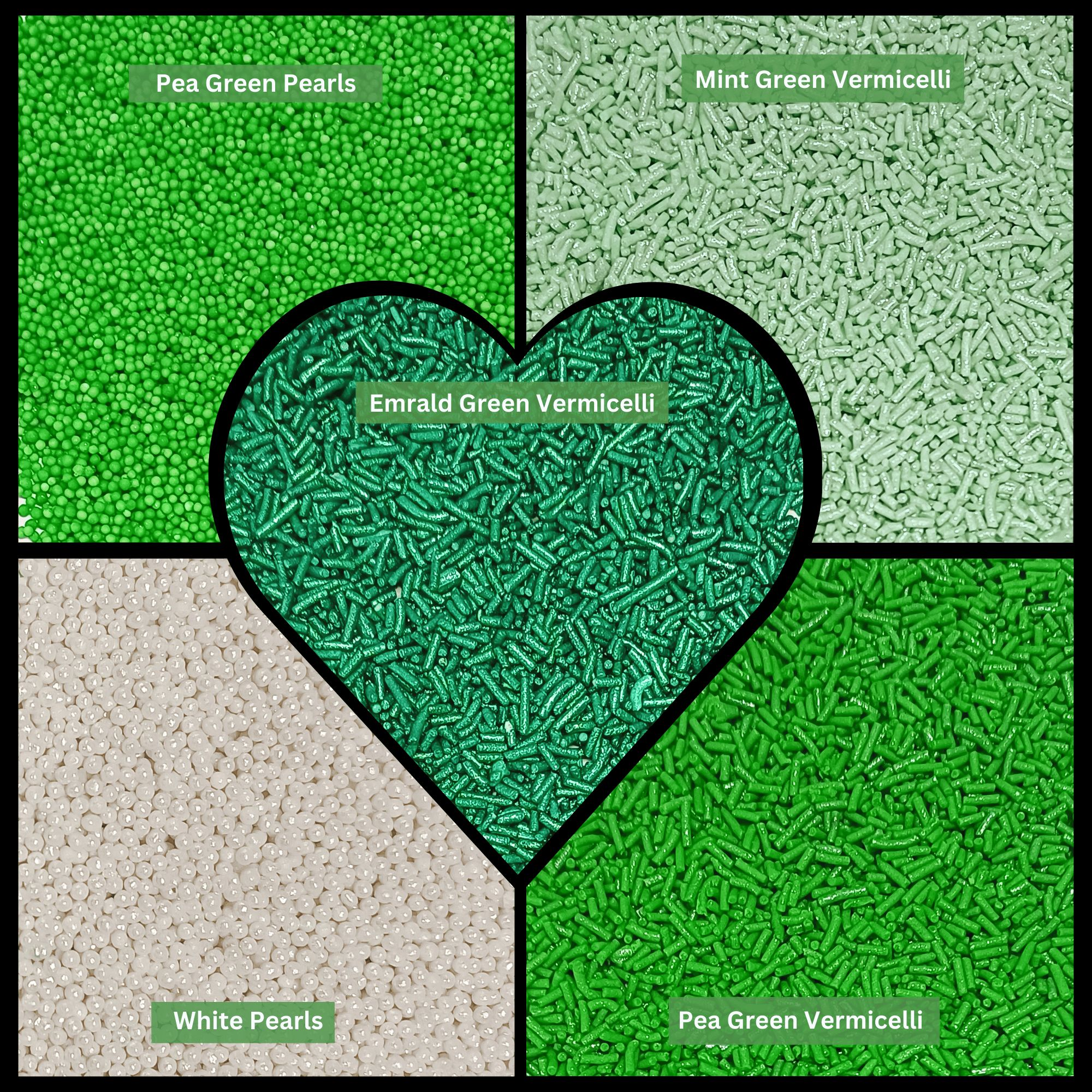 Confect St. Patrick's Sprinkles Multipack 2 | Grocsy