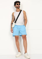 Fabmade Skyflow Linen Shorts | Grocsy