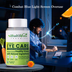 Health Veda Organics Plant Based Eye Care Supplements Tablets | Grocsy