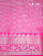 Shades of Cream Colour Floral Design Banaras Semi Silk Saree By Gayathri Reddy Designer Studio | Grocsy