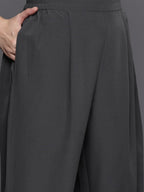 Ahalyaa Glitter Printed Top With Trousers | Grocsy