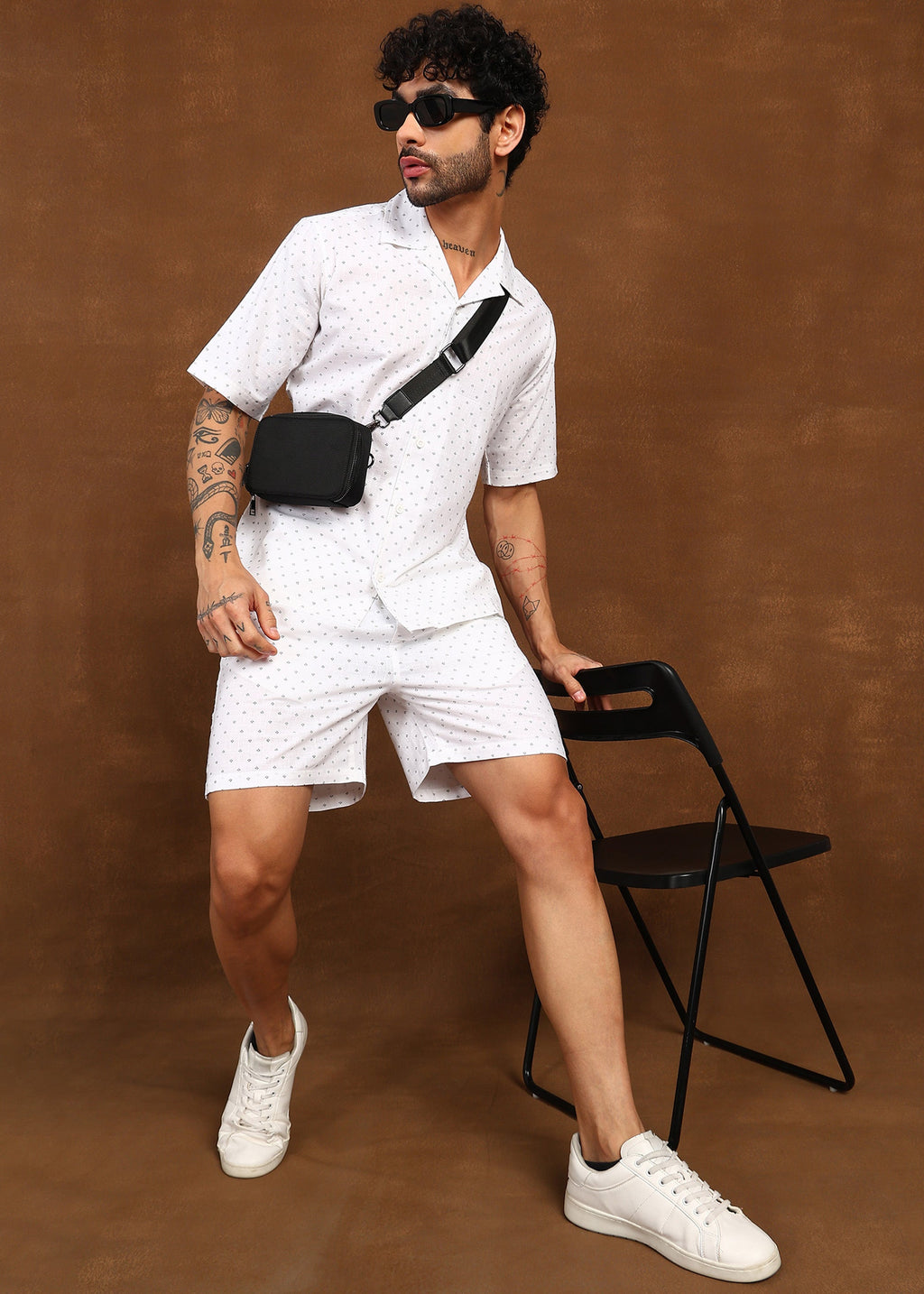 Fabmade Micro Dot Co-Ord Set | Grocsy