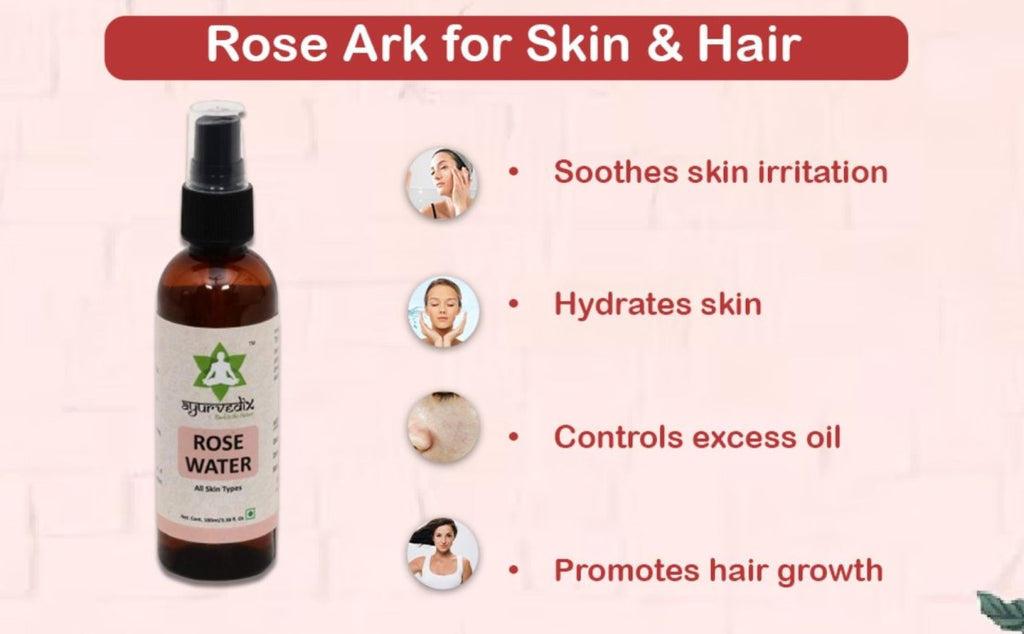Ayurvedix Rose Water | Grocsy