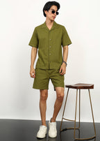 Fabmade Olive Ease Co-Ord Set | Grocsy