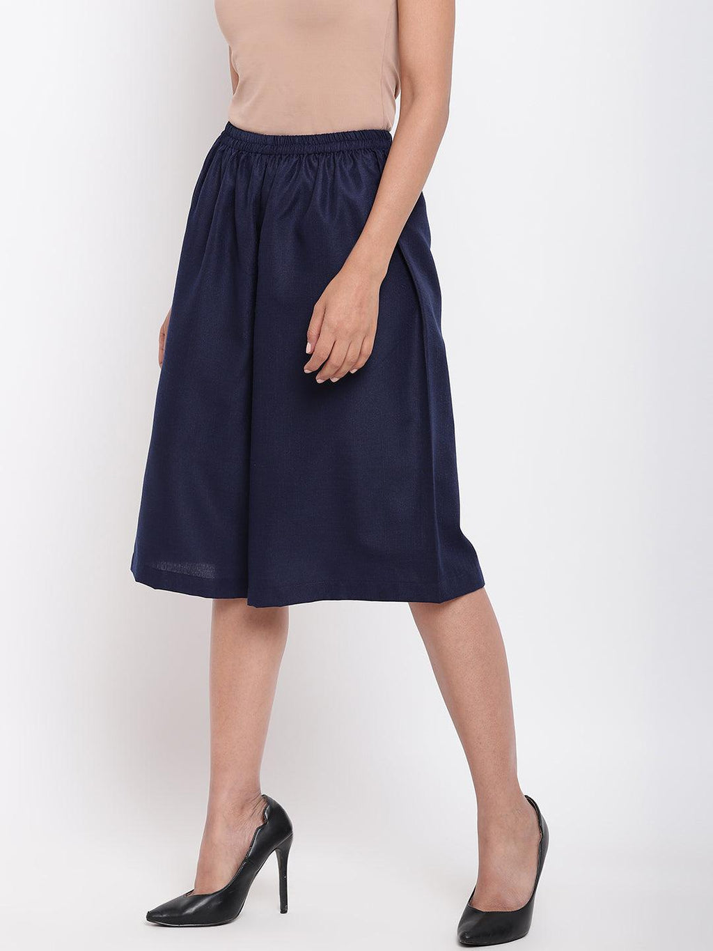 trueBrowns Linen Cotton Blue Pant | Grocsy