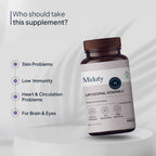Miduty by Palak Notes Patented Liposomal Vitamin C Capsules | Grocsy