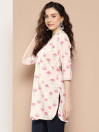 Ahalyaa Floral Printed Tunic | Grocsy