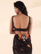 trueBrowns Cola Muslin Ikat Sleeveless Blouse | Grocsy