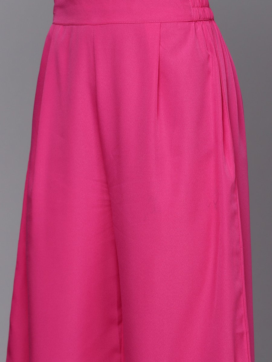 Ahalyaa Gotta Patti Kurta With Palazzos & Dupatta | Grocsy