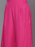Ahalyaa Gotta Patti Kurta With Palazzos & Dupatta | Grocsy