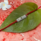 trueBrowns 925 Sterling Silver Shri Ram Thread Rakhi | Grocsy