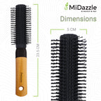 MiDazzle Hair Brush (Wooden) MIHB0037 | Grocsy
