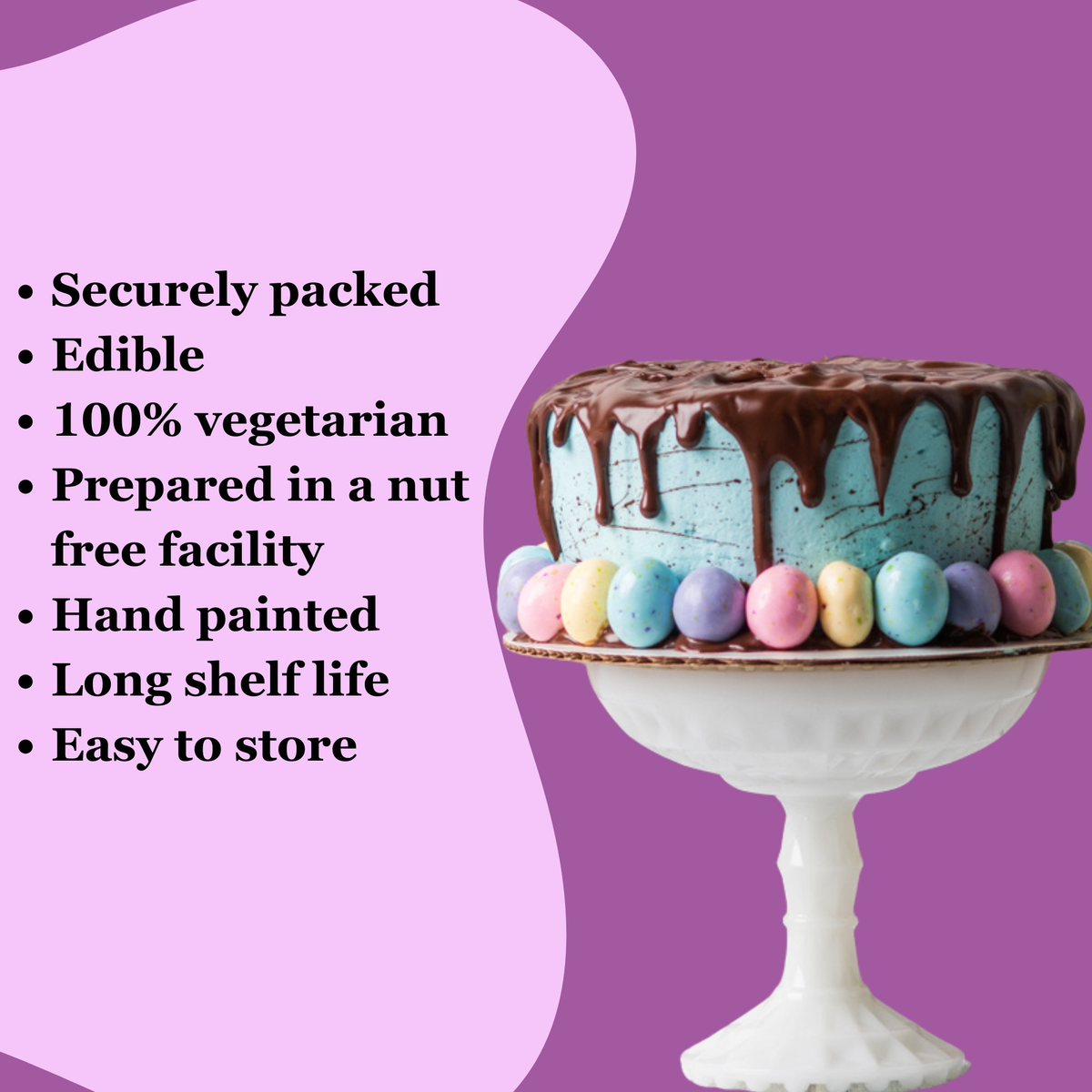 Confect Multicolor | Edible Chocolate Eggs Multipack | Grocsy