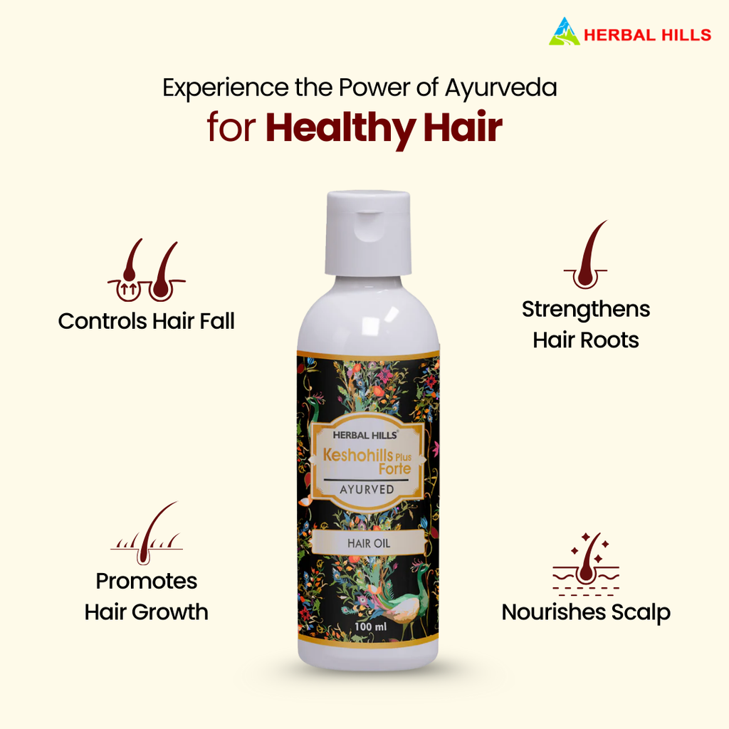 Herbal Hills Kesho Forte Hair Oil | Grocsy