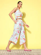 Ahalyaa Women Floral Printed Co-Ords | Grocsy