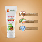 Krishna'S Herbal & Ayurveda Aloevera Walnut Scrub | Grocsy