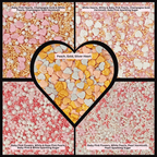 Confect Valentine Sprinkles | 18 Edible Decoration for Baking & Dessert | Grocsy