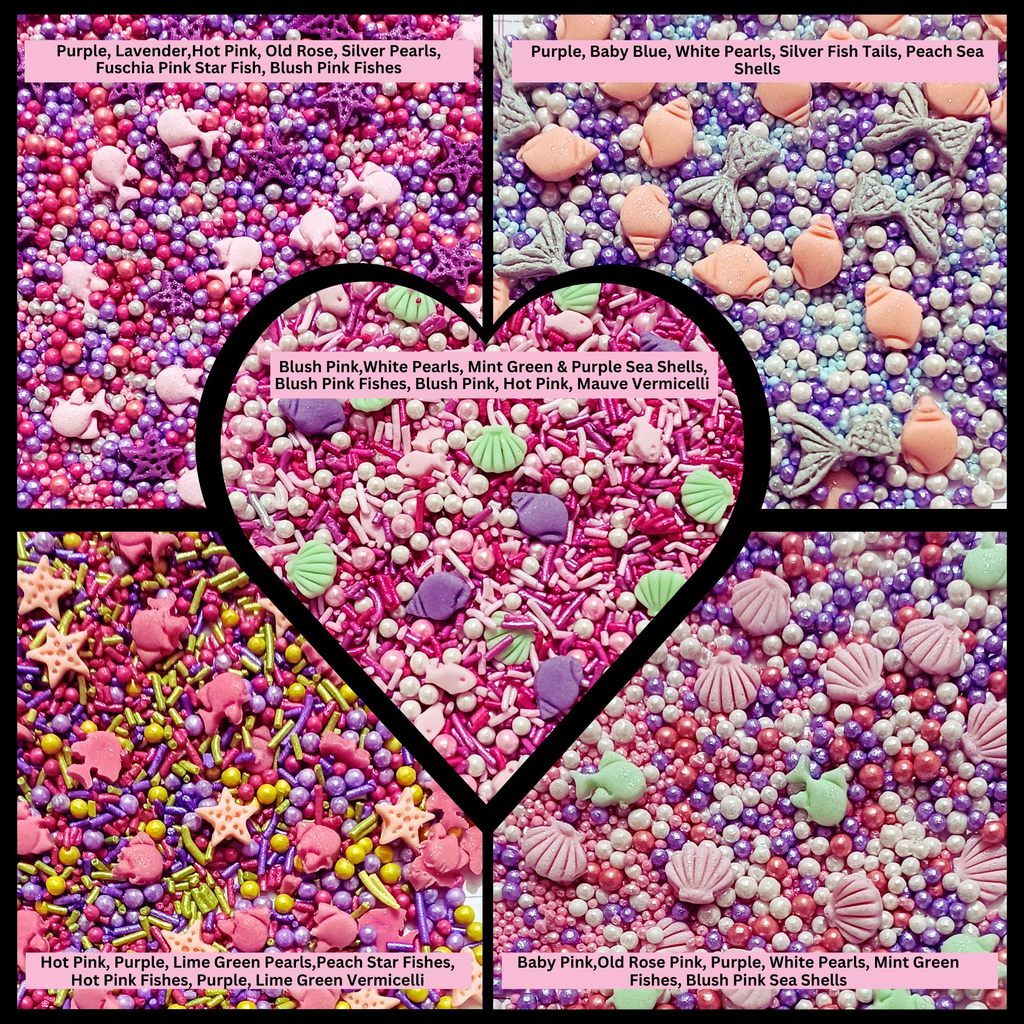 Confect Under the Sea Sprinkles for Decorations 09 | Grocsy