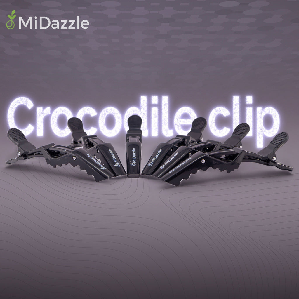 MiDazzle Section Hair Clips Pack Of 6 MIHA6302 | Grocsy