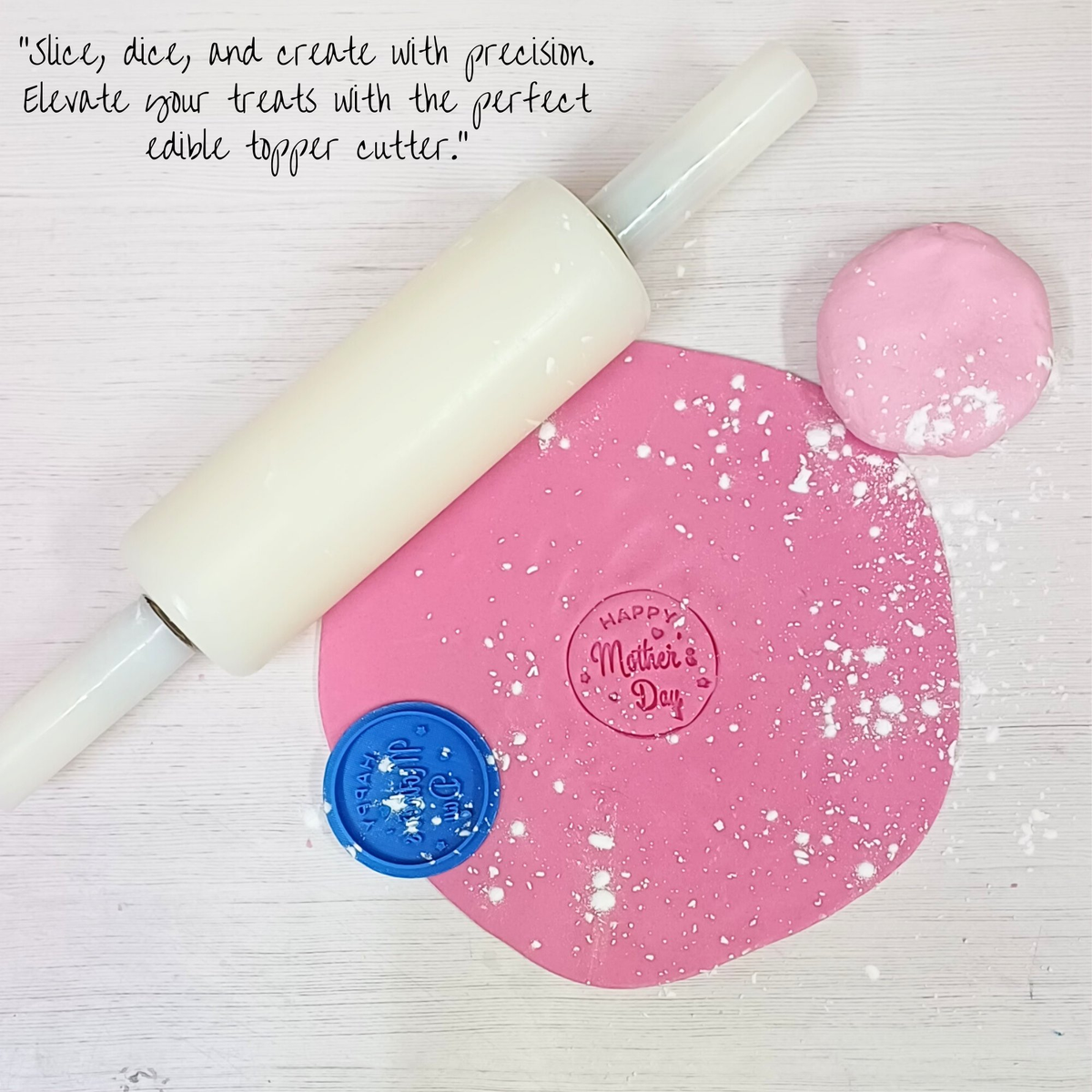 Confect Toppers Cutters | Best Mom Ever Topper Cutter | (MDay-Cutters-05) | Grocsy