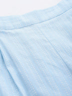 Ahalyaa Floral Print Gotta Patti Pure Cotton Ethnic Co-Ords | Grocsy