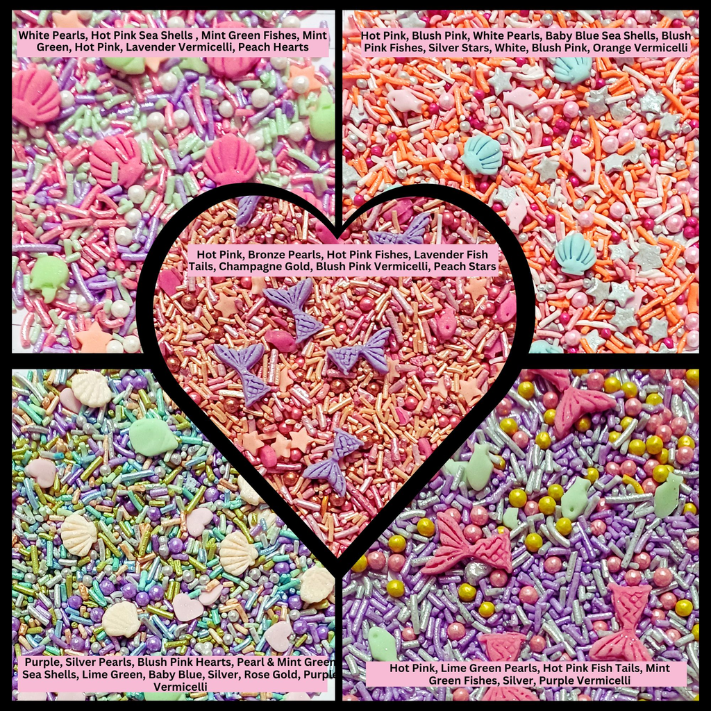 Confect Under the Sea Sprinkles for Decorations 04 | Grocsy