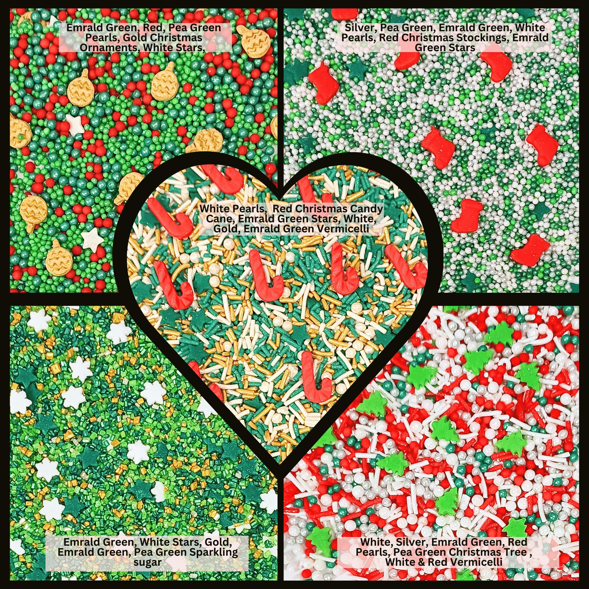 Confect Christmas Sprinkles CH Multipack 26 | Grocsy