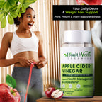 Health Veda Organics Apple Cider Vinegar Supplements Capsules | Grocsy
