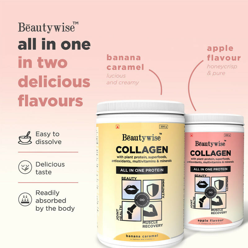 Beautywise All In One Collagen Proteins - Apple | Grocsy