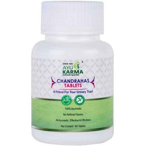 Ayukarma Ayurveda Chandrahas Tablets | Grocsy
