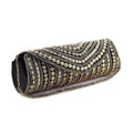 Joban Fashion Bridal Hand Clutch For Women & Young Girls - Black | Grocsy