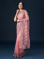 kasee Embellished Neted Sarees | Grocsy