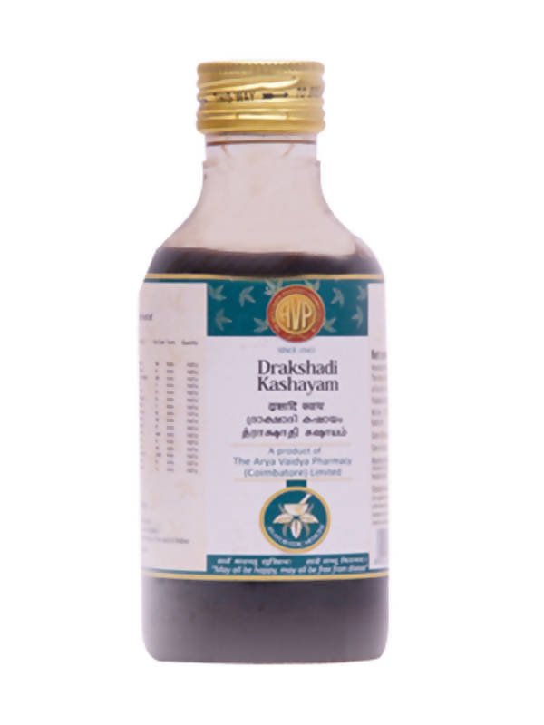 AVP Ayurveda Drakshadi Kashayam 200 ml | Grocsy