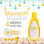 Maxisoft Baby Shampoo Pure & Gentle Tears Free Formula pH 5.5