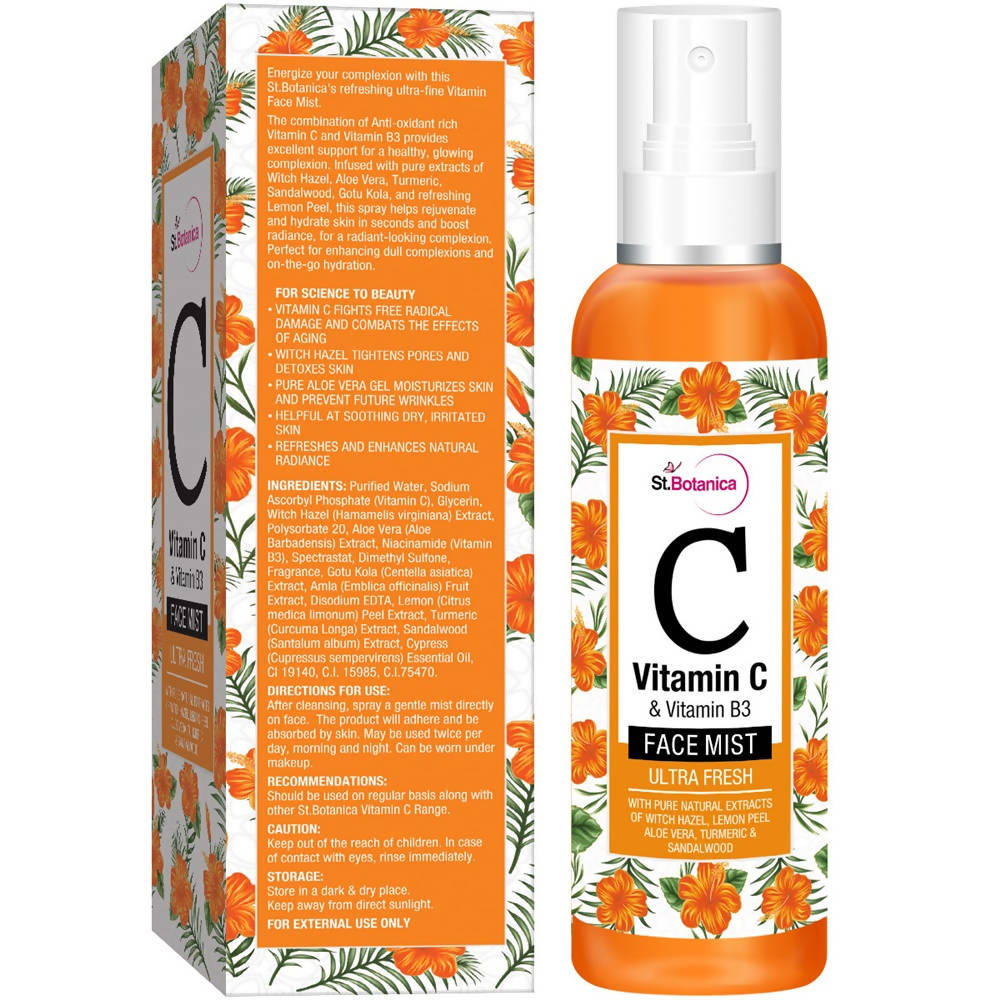 St.Botanica Vitamin C & Vitamin B3 Face Mist | Grocsy