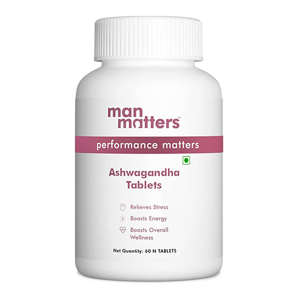 Man Matters Ashwagandha Tablets For Men | Grocsy