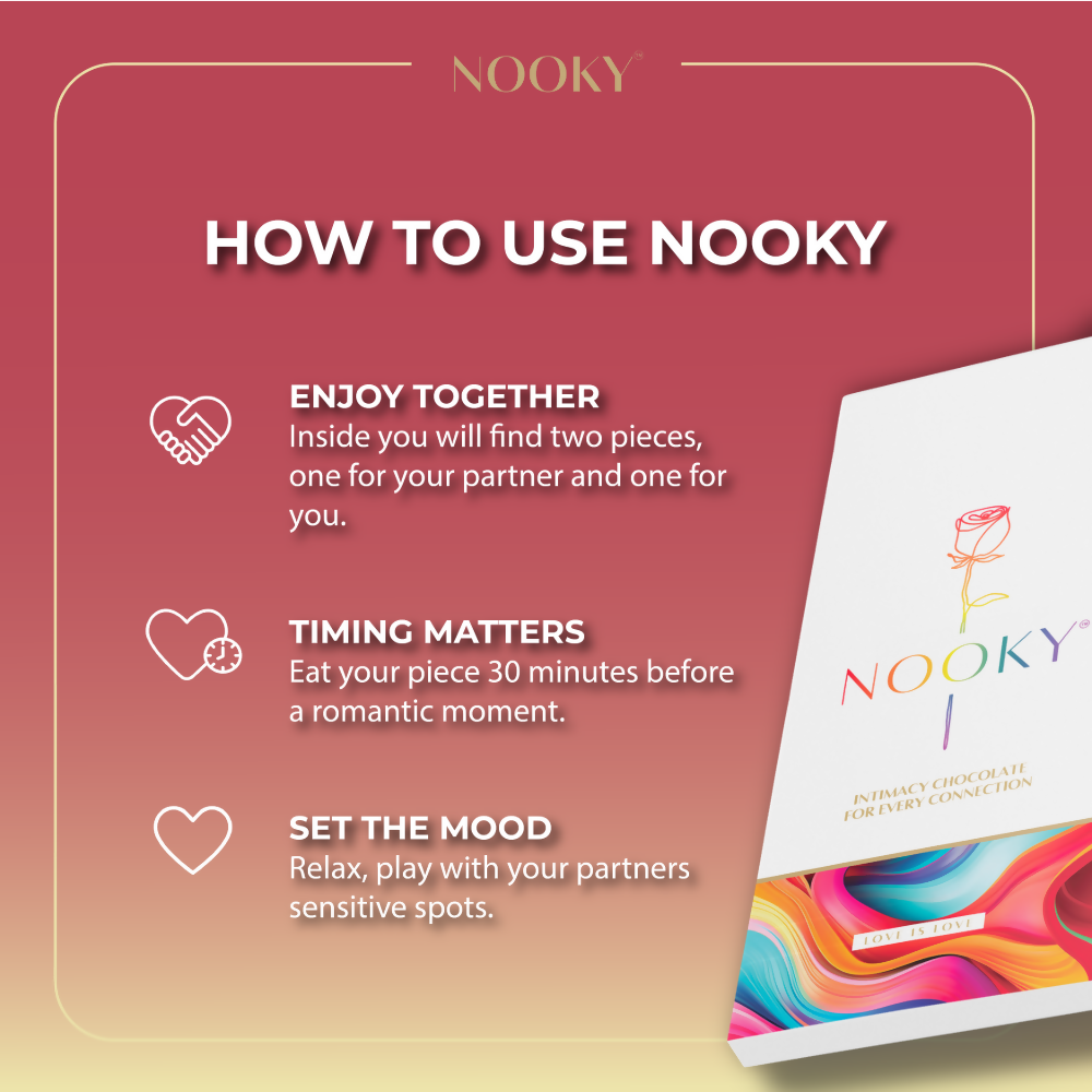 Nooky Mood Enhancing Chocolate For Every Connection | Grocsy