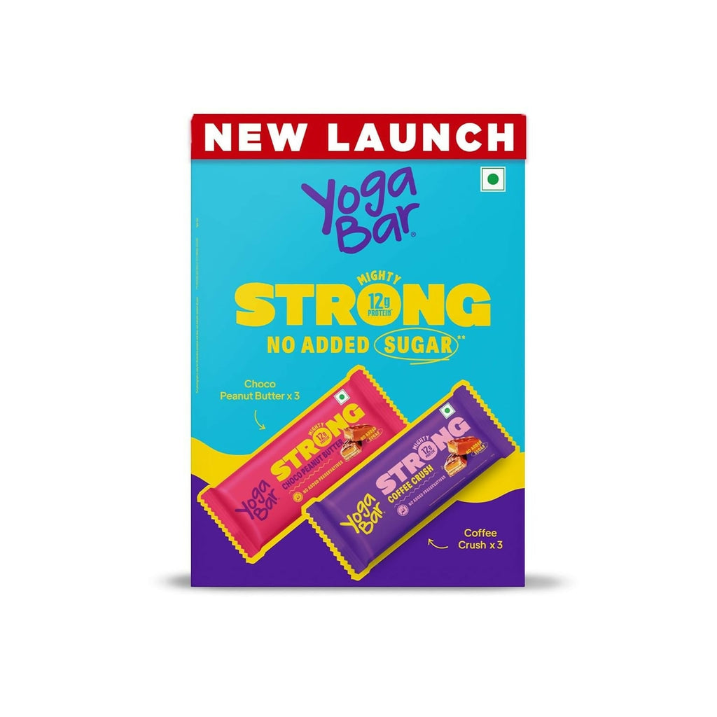 Yoga Bar Variety Pack 12g Strong Protein Bars | Grocsy