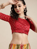 Saree Mall Off White Solid Chanderi Sarees | Grocsy