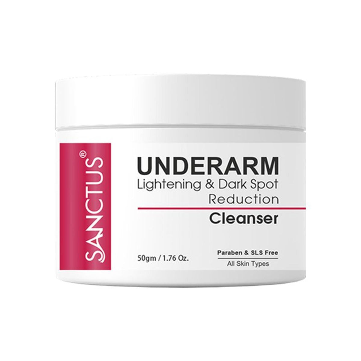 SANCTUS Underarm Lightening & Dark Spot Reduction Cleanser | Grocsy