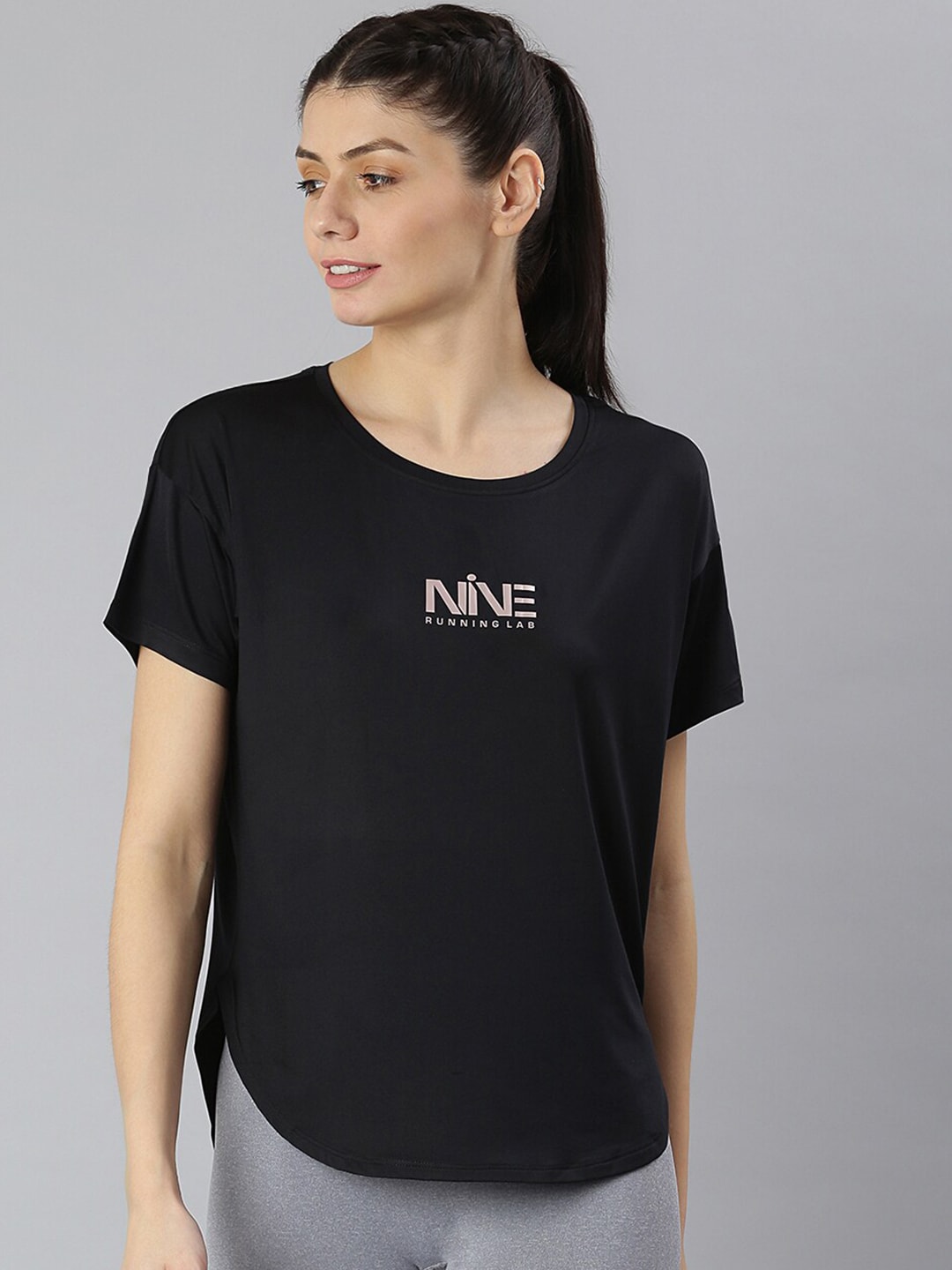 MKH Typography Extended Sleeves Dri-FIT Sports T-shirt | Grocsy