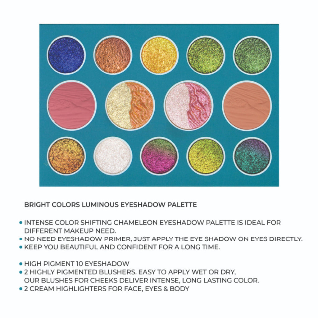 Shopaarel Luminous Eyeshadow Palette | Grocsy