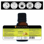 Soulflower Lemon Essential Oil | Grocsy