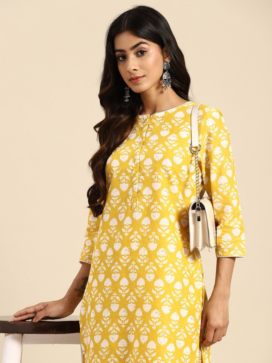 All About You Printed Kurta with Palazzos | Grocsy
