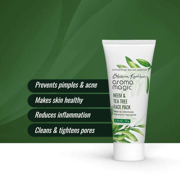 Blossom Kochhar Aroma Magic Neem & Tea Tree Face Pack | Grocsy